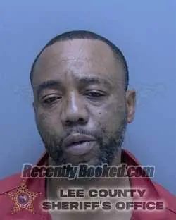 Booking photo from Lee County, Florida