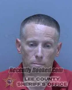 Booking photo from Lee County, Florida