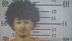 Mugshot of DEVONTE BROWN booked in Kleberg County, Texas on March 17, 2026