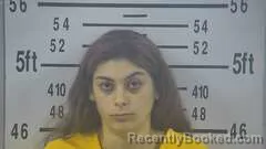 Mugshot of MIA LONGORIA booked in Kleberg County, Texas on June 7, 2026