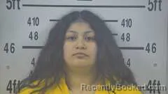 Mugshot of ILYSSA ALMANZA booked in Kleberg County, Texas on June 13, 2026