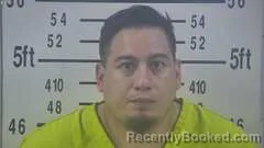 Mugshot of Adrian Gonzalez booked in Kleberg County, Texas on August 29, 2026
