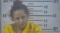 Mugshot of Krista Ewing booked in Kleberg County, Texas on September 8, 2026