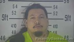 Mugshot of Albert Hinojosa booked in Kleberg County, Texas on September 13, 2026