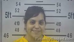 Mugshot of Samantha Elizondo booked in Kleberg County, Texas on October 1, 2026