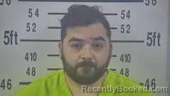 Mugshot of Esteban Figueroa booked in Kleberg County, Texas on October 3, 2026