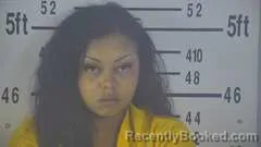 Mugshot of Jayla Vela booked in Kleberg County, Texas on October 14, 2026
