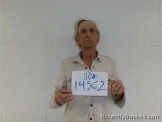 Mugshot of Terry Keith Davis booked in Lavaca County, Texas on August 31, 2026