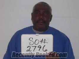 Booking photo from Lavaca County, Texas