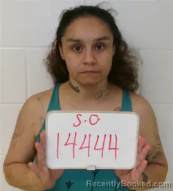 Mugshot of ESMERALDA BARRON GARZA booked in Lavaca County, Texas on April 3, 2026