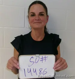 Mugshot of REBECCA SUE GOEDRICH booked in Lavaca County, Texas on June 4, 2026