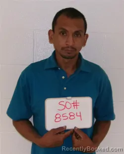 Mugshot of RAUL CHAVEZ GARCIA booked in Lavaca County, Texas on April 19, 2026