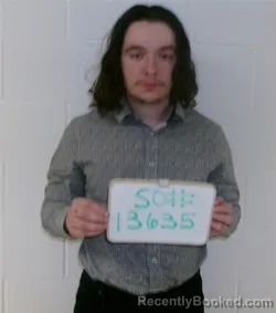 Mugshot of NOAH JOSPEH HERMES booked in Lavaca County, Texas on March 24, 2026