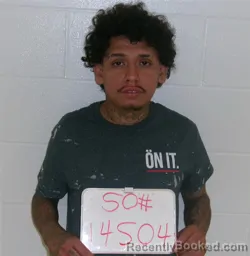 Mugshot of JOHN SANTIAGO MEDELLIN booked in Lavaca County, Texas on June 23, 2026
