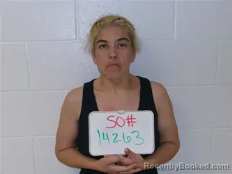 Mugshot of ROSARIO MARTINEZ booked in Lavaca County, Texas on April 21, 2026