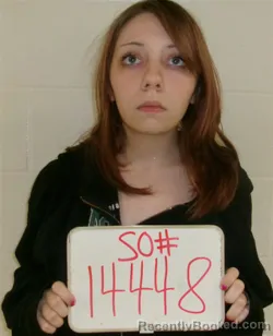 Mugshot of SKYLAR SEVEN MAINES booked in Lavaca County, Texas on April 6, 2026