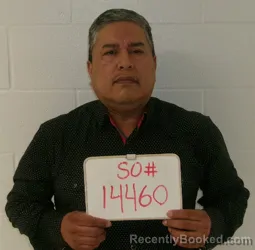 Mugshot of TOLENTINO MORENO-ZACARIAS booked in Lavaca County, Texas on April 27, 2026