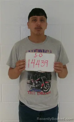 Mugshot of DAVID PECINA booked in Lavaca County, Texas on April 3, 2026