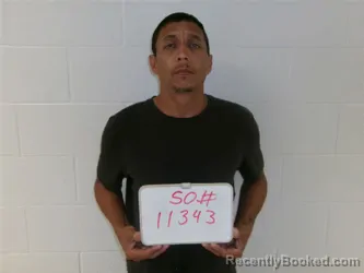 Mugshot of JUAN RENEA RIVERA booked in Lavaca County, Texas on April 1, 2026