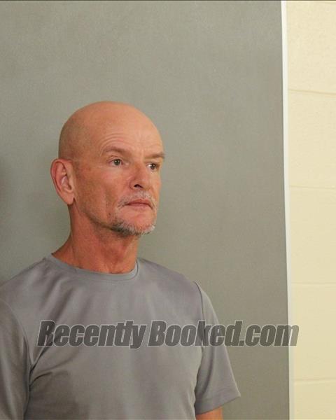 Booking photo from Lee County, Texas