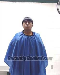 Booking photo from Liberty County, Texas