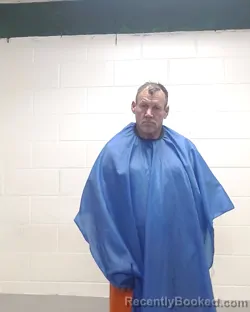 Mugshot of RUSSELL WILLIAM HOLMES booked in Liberty County, Texas on March 16, 2026