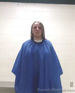 Mugshot of SHELBY LOUISE LYNN MENA booked in Liberty County, Texas on March 23, 2026