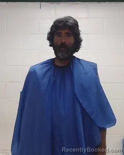 Mugshot of MIGUEL SANTIAGO booked in Liberty County, Texas on March 25, 2026