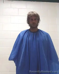 Mugshot of AARON MICHAEL BENOIT booked in Liberty County, Texas on March 27, 2026