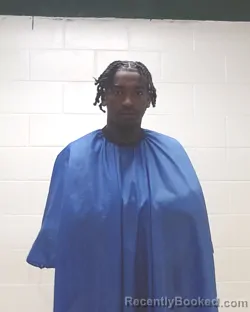 Mugshot of LEVAR TREMAINE DOMAIN booked in Liberty County, Texas on April 1, 2026