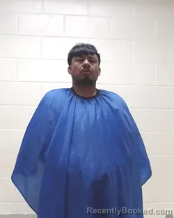 Mugshot of MARCO ANTONIO REYES booked in Liberty County, Texas on April 2, 2026