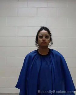 Mugshot of SLONNE YADIRA BLANCO booked in Liberty County, Texas on April 22, 2026