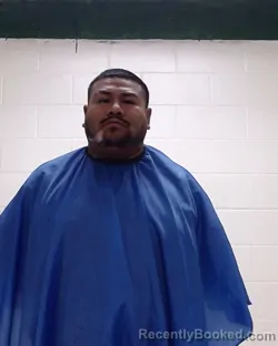 Mugshot of GUSTAVO VALENCIA-VELAZQUEZ booked in Liberty County, Texas on June 18, 2026