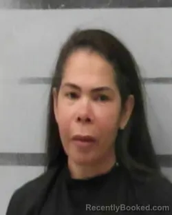 Mugshot of Alba Arenas Prieto booked in Lubbock County, Texas on August 26, 2026
