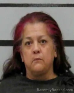 Mugshot of ELIZABETH A BUSTAMANTE booked in Lubbock County, Texas on March 18, 2026