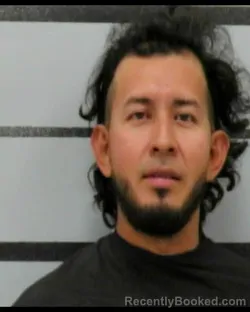 Mugshot of Josue Bonilla Menjivar booked in Lubbock County, Texas on August 29, 2026