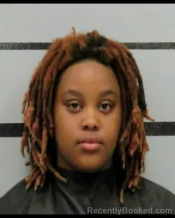 Mugshot of YONAHIA EVETTE BURLESON booked in Lubbock County, Texas on May 19, 2026