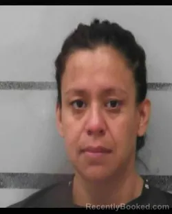 Mugshot of CRYSTAL CASTELLON booked in Lubbock County, Texas on March 24, 2026