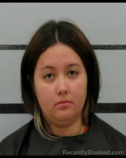 Mugshot of Jasmine Renee Covarrubio booked in Lubbock County, Texas on August 24, 2026