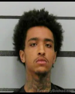 Mugshot of Kaleb Xavier Cornelius booked in Lubbock County, Texas on August 22, 2026