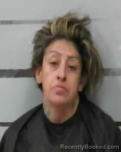 Mugshot of Melody Casias booked in Lubbock County, Texas on August 15, 2026