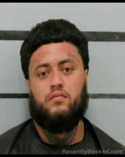 Mugshot of Matthew Chavez booked in Lubbock County, Texas on August 24, 2026
