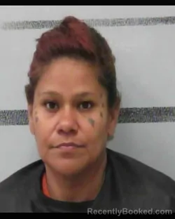 Mugshot of AMANDA FLORES booked in Lubbock County, Texas on July 1, 2026