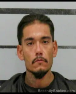 Mugshot of John Flores booked in Lubbock County, Texas on August 17, 2026