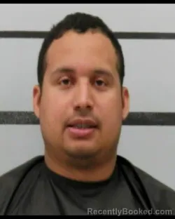 Mugshot of Manuel Fuentes Suarez booked in Lubbock County, Texas on August 25, 2026