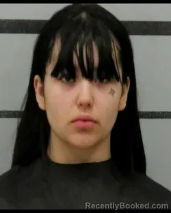 Mugshot of AMYRA EVALYN GRUBB booked in Lubbock County, Texas on July 8, 2026