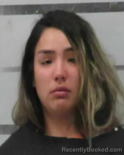 Mugshot of ASHLYNN GUERRA booked in Lubbock County, Texas on July 9, 2026