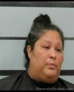 Mugshot of ANGELINA INEZ GANDARA booked in Lubbock County, Texas on June 9, 2026