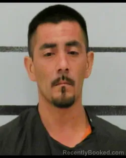 Mugshot of Dominjo Andrew Garcia booked in Lubbock County, Texas on August 21, 2026