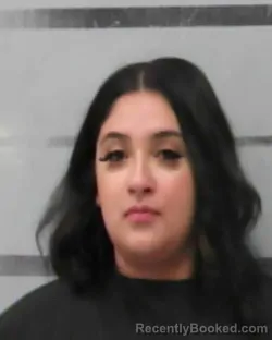 Mugshot of Ezmeriah Anahi Gonzalez booked in Lubbock County, Texas on August 29, 2026